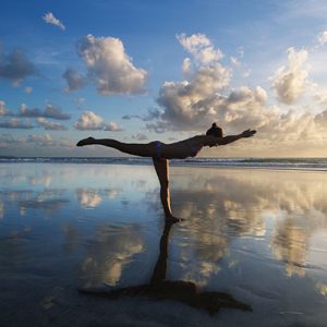 Segeln und Yoga